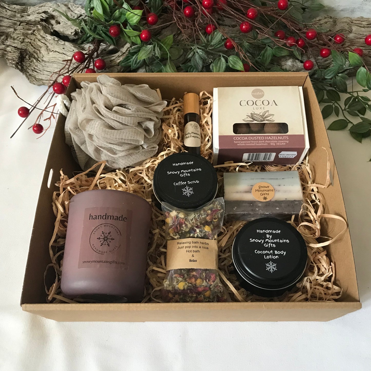 Pure indulgence hamper