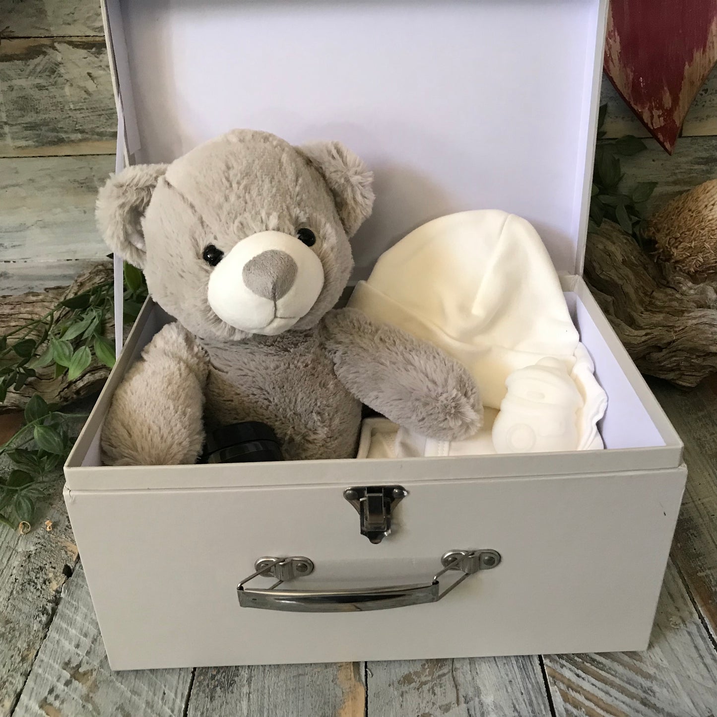 Baby gift suitcase